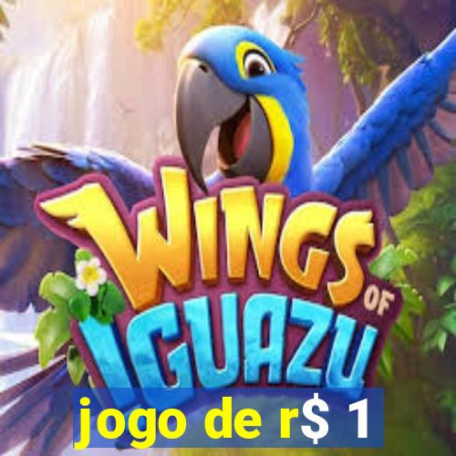 jogo de r$ 1